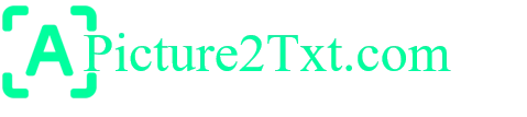 Image to Text Online Converter Logo